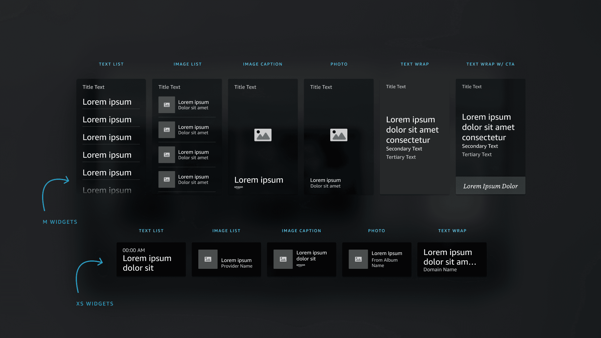 Detail of Fire TV Ambient Widgets