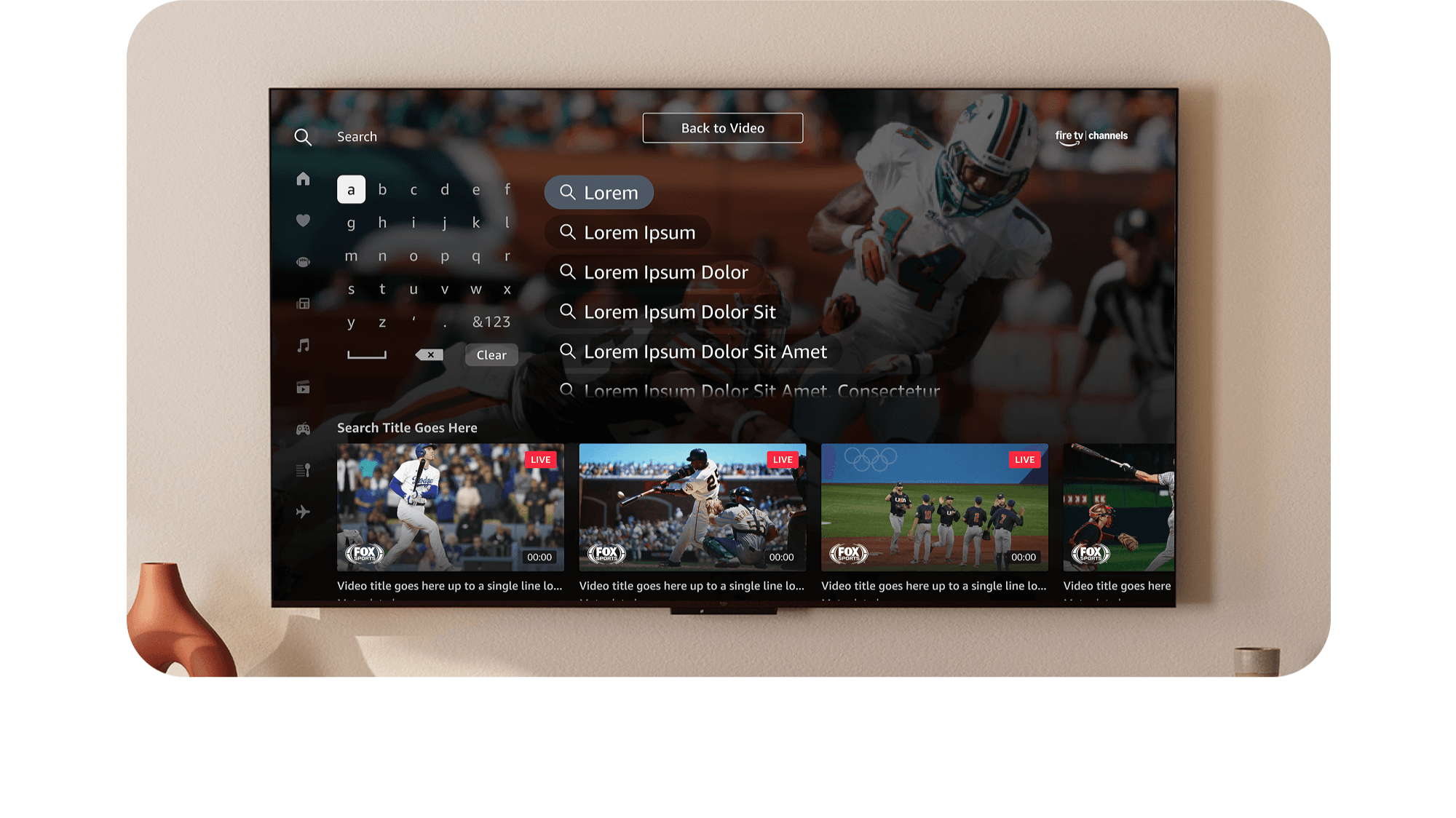 Fire TV Channels Release 6 with search